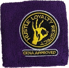 JOHN CENA Purple Cenation U Can&rsquo;t See Me Headband Wristbands Set