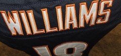 Chicago Football #18 Home Blue Stitched Youth LARGE Jersey Size Kids