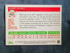 Albert Pujols #461 RARE 1/1 Cardinals 2025 Topps Chrome Platinum Baseball READ