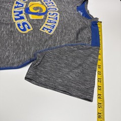 Angelo State University Rams Performance T-Shirt Gray Blue Men&rsquo;s Sz Large