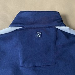 Antigua M Medium Genuine MLB Succeed Desert Dry Milwaukee Brewers Navy Women