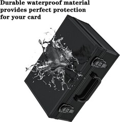 New Toploader Hard Case For 3&Prime; x 4&Prime; 35pt Sports Cards Storage Boxes Holds 600+