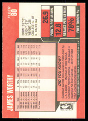 1989-90 Fleer – James Worthy #80