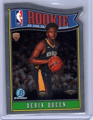 2025 Topps Chrome Basketball Derik Queen Rookie Card #RY-13