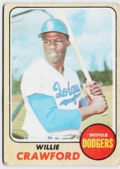 1968 Topps #417 Willie Crawford