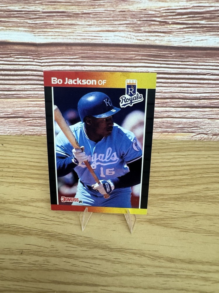 1989 Donruss Baseball Bo Jackson #208 Kansas City Royals MLB White Sox Angels