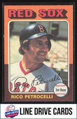 1975 Topps #356 Rico Petrocelli Boston Red Sox EX