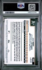 2025 Topps Holiday #H40 Nick Kurtz Athletics PSA 9
