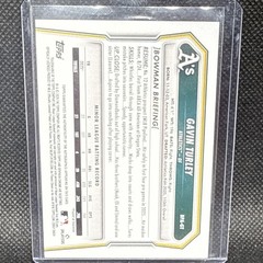 2026 Bowman Gavin Turley Oakland Athletics Blue Auto #YA-GT /150