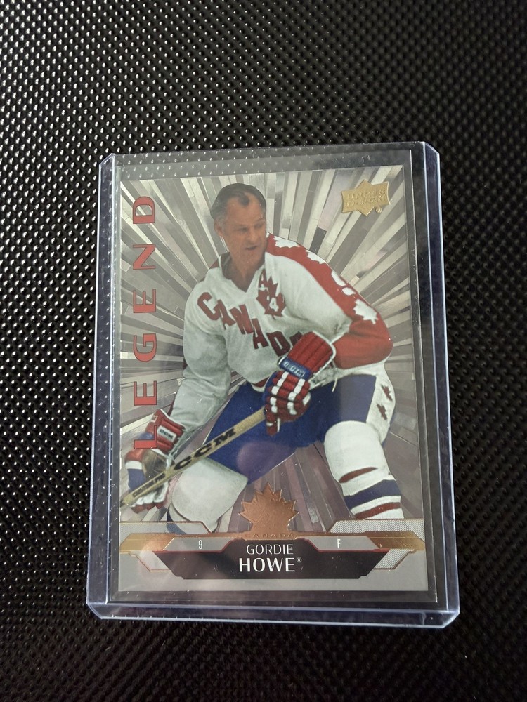 gordie howe Team Canada Legend Outburst