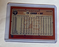 2026 Topps Series 2 TY Cobb 9182-10 75th Anniversary Blue /150
