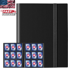Toploader Binder Holds 288 Toploaders 9 Pocket Top Loader Binders with Sleeves..
