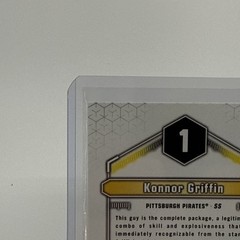 2026 Bowman Top 100 Konnor Griffin #BTP-1 Pirates Prospect