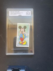 Mickey Mouse 1989 Brooke Bond Foods Magical World of Disney 1 CCG 9.5 RC