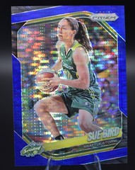 2025 Panini Prizm WNBA Sue Bird #38 Blue Pulsar Prizm 003/199 Seattle Storm