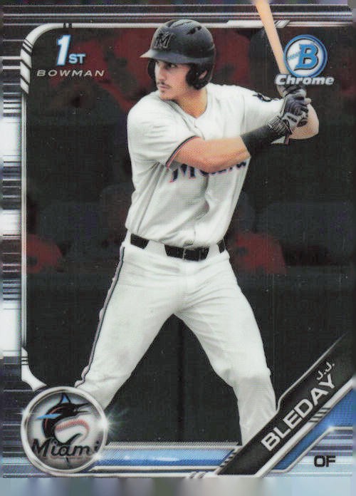 2019 Bowman Draft – Chrome #BDC-150 J.J. Bleday