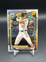 2024 Bowman Chrome Draft KONNOR GRIFFIN 1st Bowman REFRACTOR Pirates BDC-22
