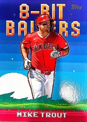 2025 Topps #8B-2 Mike Trout 8-Bit Ballers