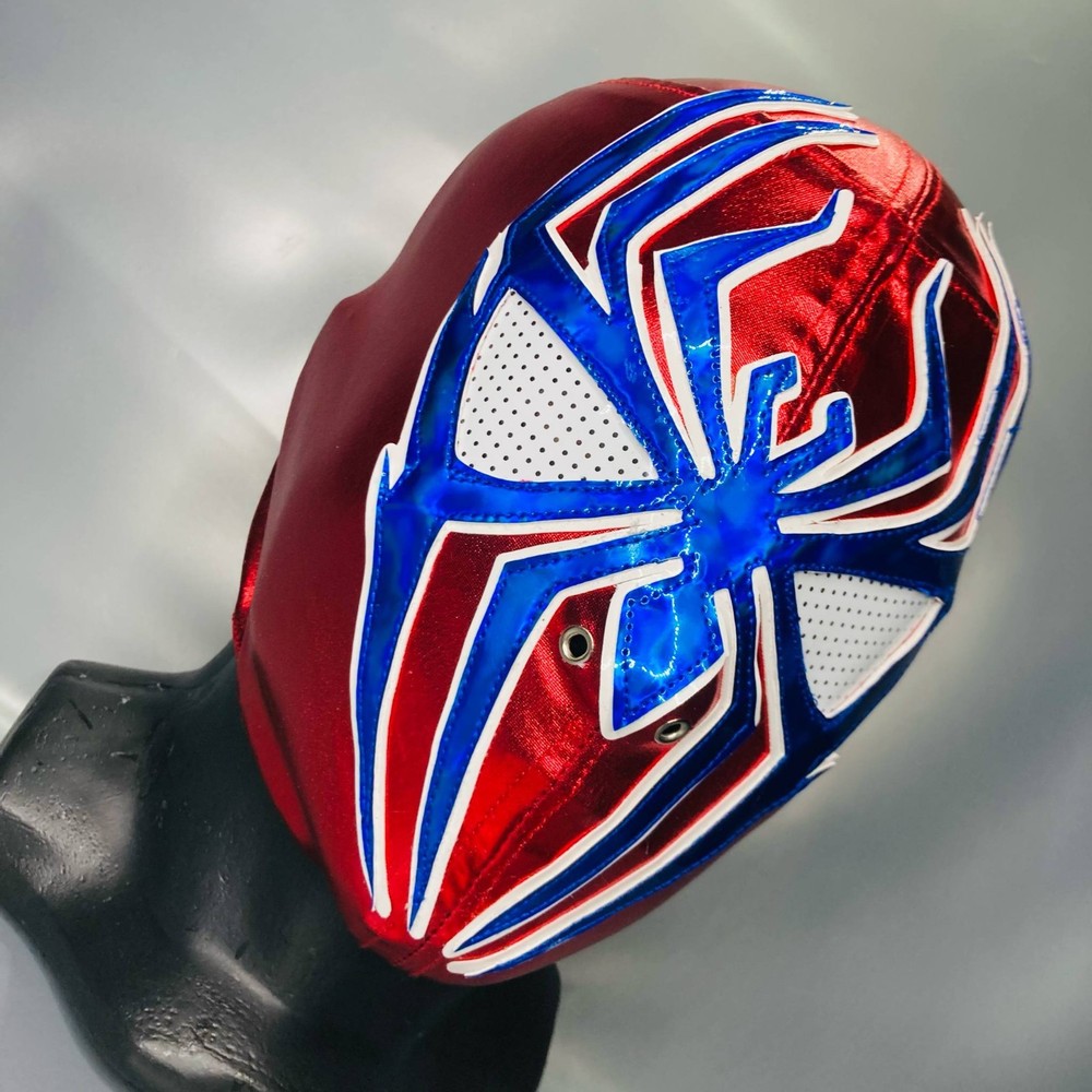 Toxic Spider Semi Professional Lucha Libre Wrestling Luchador Costume Mask Red