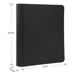 Toploader Binder Holds 288 Toploaders 9 Pocket Top Loader Binders for 3 x 4 »