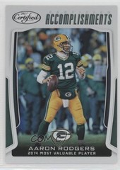 2017 Certified Accomplishments Aaron Rodgers #CA-AR 0b2