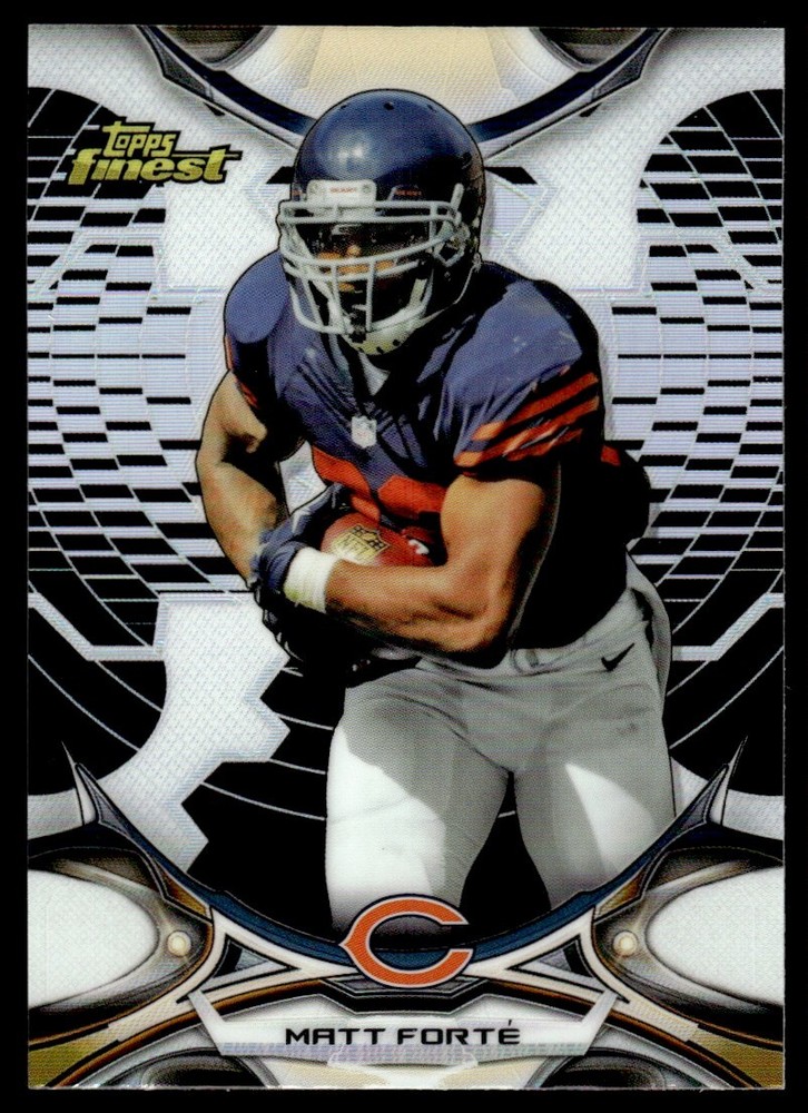 2015 Finest Black Refractor Matt Forté #84