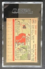 1956 Topps #167 Harry Dorvish White Back Rare WB. SGC 3.5 (45)–VG+