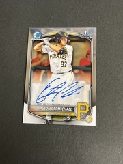 2025 Bowman Draft Easton Carmichael Chrome Prospect Auto