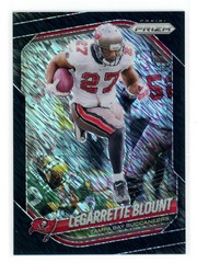 2025 Panini Prizm Football LeGarrette Blount #38 Black Shimmer 1/1 Buccaneers