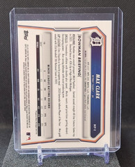 2026 Bowman Chrome Prospects Blue Mojo Refractors #BCP2 Max Clark Tigers /150