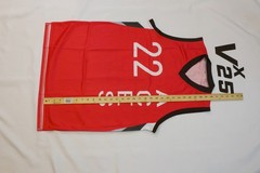 NEW Men&rsquo;s Las Vegas Aces Aja Wilson 2025 Red Home Jersey Size Medium