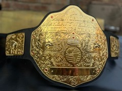 World heavyweight big gold championship belt wrestling replica tittle 2mm adult