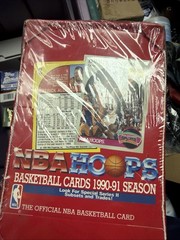 1990-91 NBA Hoops Basketball Series 2 Factory Sealed Box (36 Packs) – New