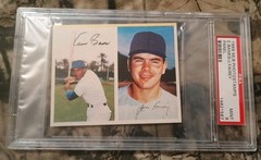 Ernie Banks/ Jim Fairey 1969 MLB PhotoStamps Panel 🔥 PSA 9 Mint 🔥 Rare Pop 4🔥