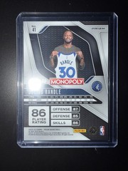 2024-25 Panini Prizm Monopoly Julius Randle #41 Millionaire Gold Shimmer /500