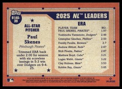 2026 Topps #91AS-39 Paul Skenes 35th Anniversary All-Stars (Series Two)