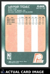 1988-89 Fleer WAYMAN TISDALE #60 NM