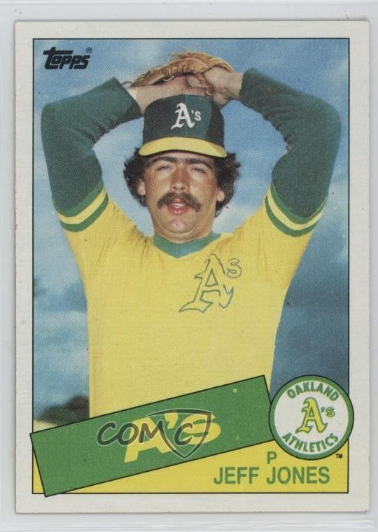 1985 Topps Jeff Jones #319 1g62