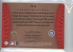 2003 Upper Deck Piece of the Action Freddy Garcia #PA-FG 0f4