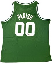Robert Parish Signed Boston Celtics Mitchell & Ness Jersey Beckett Witness BAS
