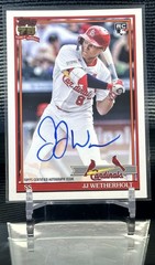 2026 Topps Series 2 JJ Wetherholt Autographed RC – #91A-JJW ON CARD Auto!