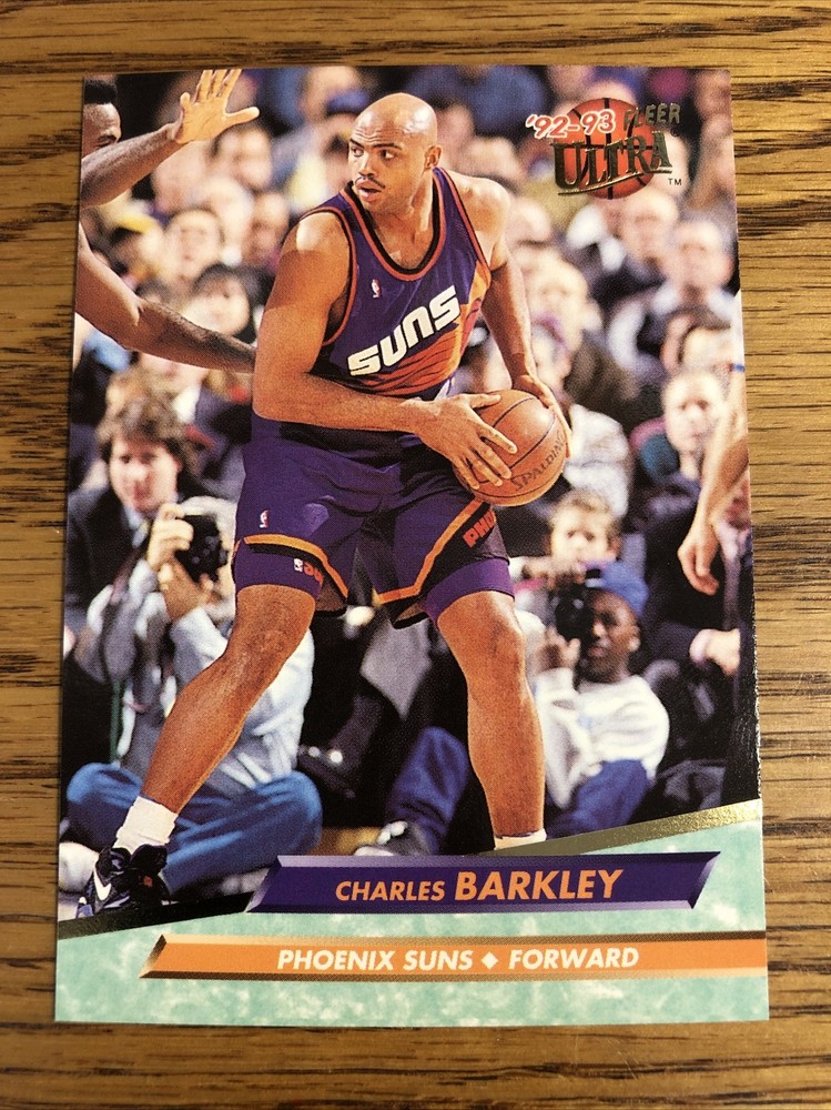 Charles Barkley 1992-93 Fleer Ultra Suns #337 *8961*