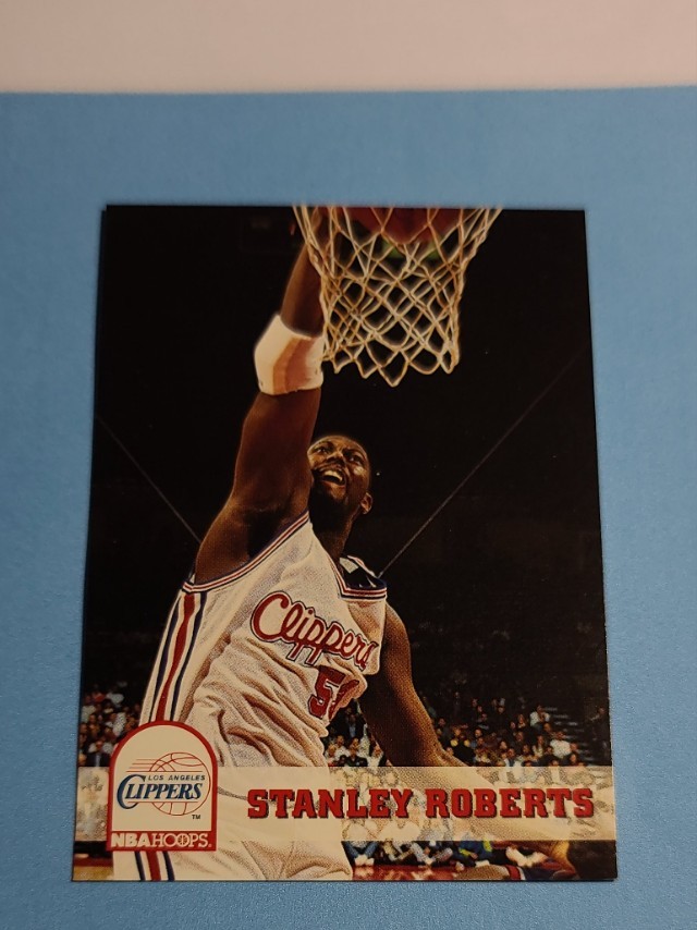 1993 94 Hoops Stanley Roberts Los Angeles Clippers #98
