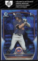 2023 Bowman Draft Sapphire AJ Ewing BDC-152 1st New York Mets
