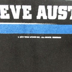Vintage WWF Shirt Mens XL Black Stone Cold Steve Austin 1997 Titan Sports Tee