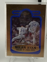 1993 BLEACHERS NOLAN RYAN 23KT GOLD 4 CARD SET