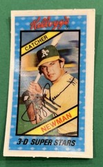 1980 Kellogg&rsquo;s Set-Break # 7 Jeff Newman NM-MT OR BETTER A’s Athletics