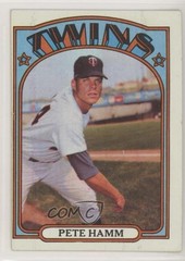 1972 Topps Pete Hamm #501 1m8
