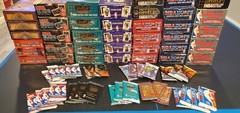 Bulk Lot of 55 Unopened Old Vintage NBA Basketball Cards in Sealed Packs NEW
