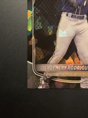 2025 Bowman Sapphire Yophery Rodriguez 1st Prospect Black /10 #BCP-36 Red Sox